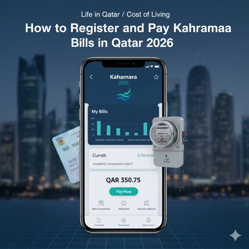 How to Register and Pay Kahramaa Bills in Qatar 2026