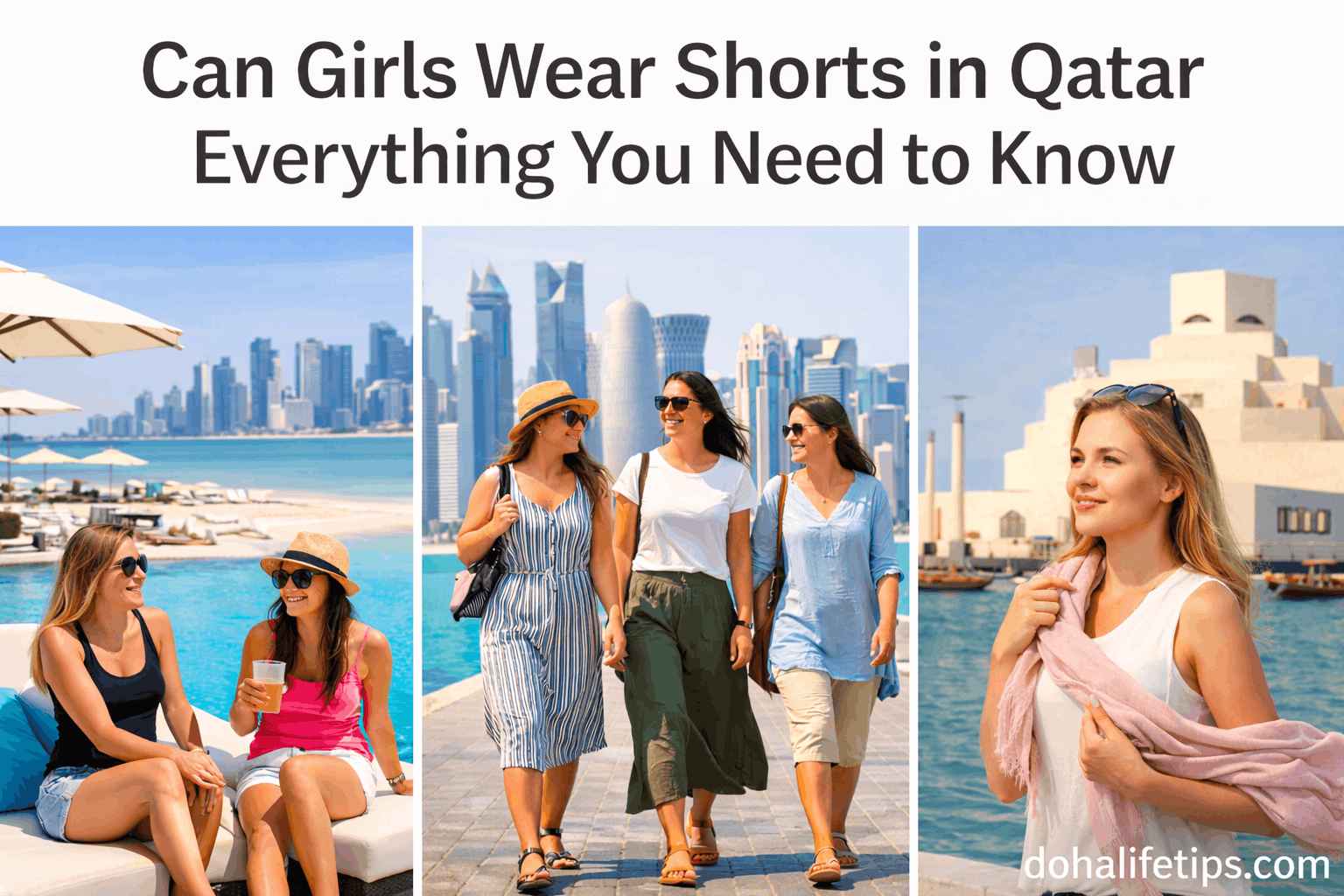Can Women Wear Shorts in Qatar?