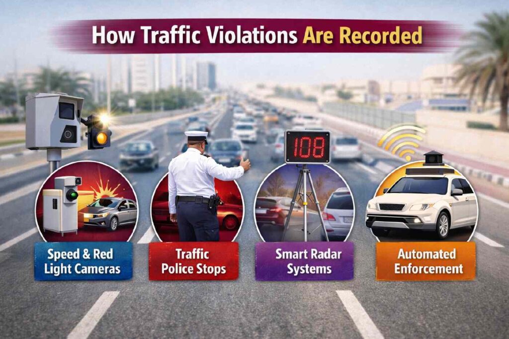 How Traffic Violations Are Recorded